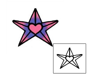 Nautical Star Tattoo Astronomy tattoo | PPF-03203