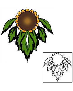 Sunflower Tattoo Plant Life tattoo | PPF-03285