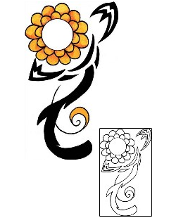 Sunflower Tattoo Tattoo Styles tattoo | PPF-03315