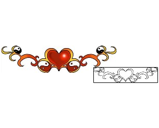 Heart Tattoo For Women tattoo | PPF-03375