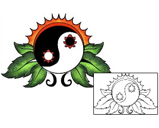Sun Tattoo For Women tattoo | PPF-03377