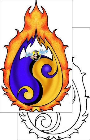 Fire – Flames Tattoo for-women-lower-back-tattoos-pablo-paola-ppf-03379