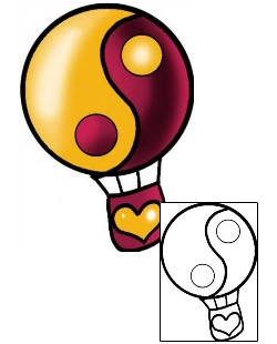 Balloon Tattoo Miscellaneous tattoo | PPF-03424