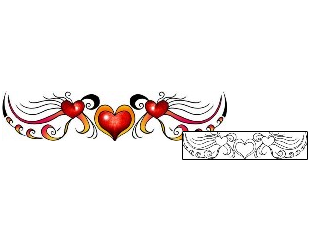 Heart Tattoo For Women tattoo | PPF-03479