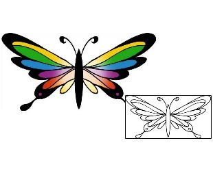 Butterfly Tattoo Miscellaneous tattoo | PPF-03560