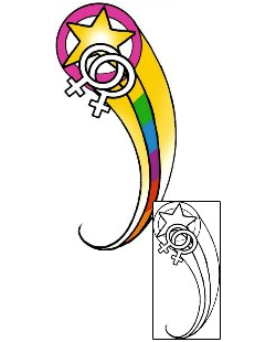 Rainbow Tattoo Miscellaneous tattoo | PPF-03566