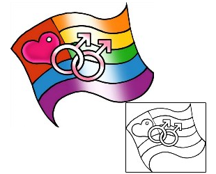 Rainbow Tattoo Miscellaneous tattoo | PPF-03609