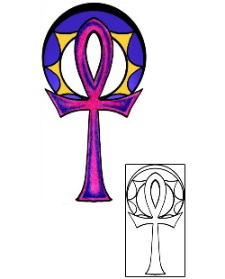 Ankh Tattoo Miscellaneous tattoo | PPF-03635