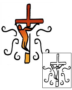 Cross Tattoo Religious & Spiritual tattoo | PPF-03656