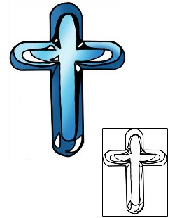 Cross Tattoo Religious & Spiritual tattoo | PPF-03678