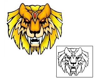 Lion Tattoo Animal tattoo | PSF-00012