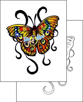 Butterfly Tattoo insects-butterfly-tattoos-pericle-varduca-pvf-00042