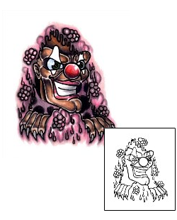 Clown Tattoo Tattoo Styles tattoo | PVF-00082