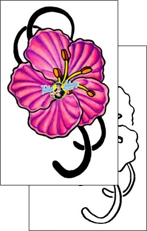 Flower Tattoo plant-life-flowers-tattoos-pericle-varduca-pvf-00117