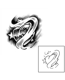 Heart Tattoo For Women tattoo | PVF-00144