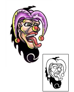 Joker - Jester Tattoo Tattoo Styles tattoo | PVF-00166