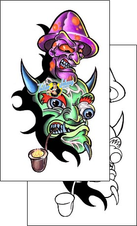 Devil - Demon Tattoo horror-monster-tattoos-pericle-varduca-pvf-00190