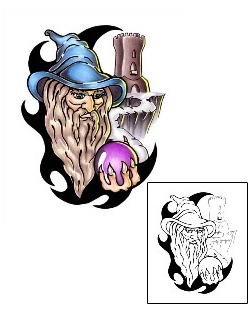 Wizard Tattoo Tattoo Styles tattoo | PVF-00240