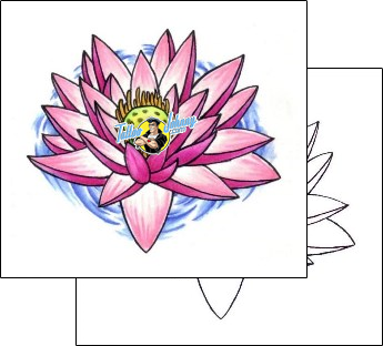 Flower Tattoo plant-life-flowers-tattoos-pericle-varduca-pvf-00259