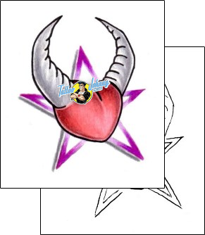 Star Tattoo heart-tattoos-pericle-varduca-pvf-00264