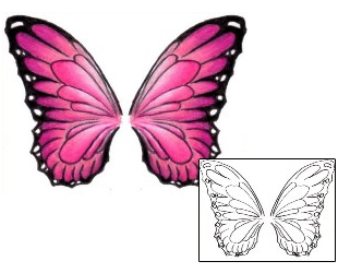 Butterfly Tattoo Insects tattoo | PVF-00292