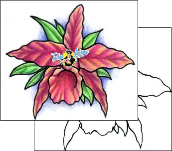 Flower Tattoo plant-life-flowers-tattoos-pericle-varduca-pvf-00301