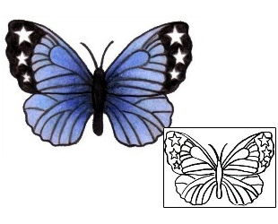 Butterfly Tattoo Insects tattoo | PVF-00382