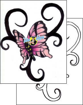 Decorative Tattoo butterfly-tattoos-pericle-varduca-pvf-00392