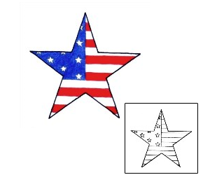 Patriotic Tattoo Patronage tattoo | PVF-00408