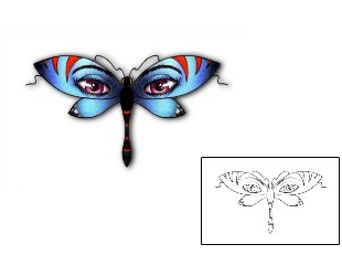 Dragonfly Tattoo Miscellaneous tattoo | PVF-00412