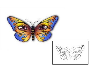 Butterfly Tattoo Miscellaneous tattoo | PVF-00414