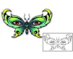 Butterfly Tattoo Miscellaneous tattoo | PVF-00447