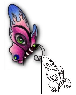 Butterfly Tattoo Miscellaneous tattoo | PVF-00468