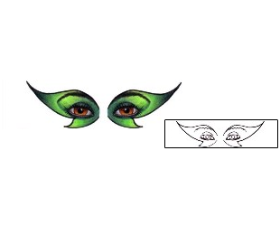 Eye Tattoo Specific Body Parts tattoo | PVF-00485