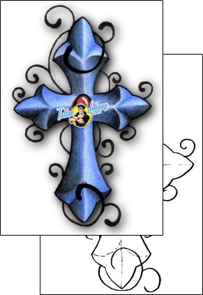 Cross Tattoo religious-and-spiritual-cross-tattoos-pericle-varduca-pvf-00538
