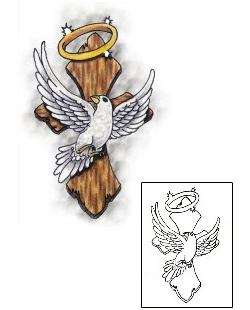 Angel Tattoo Religious & Spiritual tattoo | PVF-00589