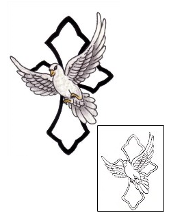 Dove Tattoo Religious & Spiritual tattoo | PVF-00590
