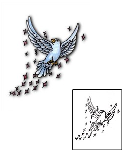 Dove Tattoo Religious & Spiritual tattoo | PVF-00598