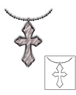 Cross Tattoo Religious & Spiritual tattoo | PVF-00643