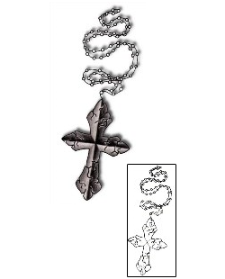 Rosary Beads Tattoo Religious & Spiritual tattoo | PVF-00652