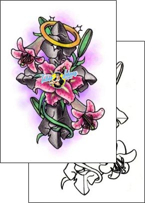 Lily Tattoo plant-life-lily-tattoos-pericle-varduca-pvf-00665