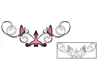 Butterfly Tattoo Miscellaneous tattoo | PVF-00785