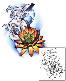 Lotus Tattoo Miscellaneous tattoo | PVF-00805