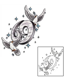 Dove Tattoo Miscellaneous tattoo | PVF-00807