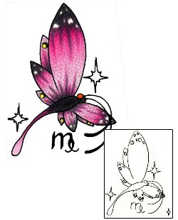 Virgo Tattoo Insects tattoo | PVF-00821