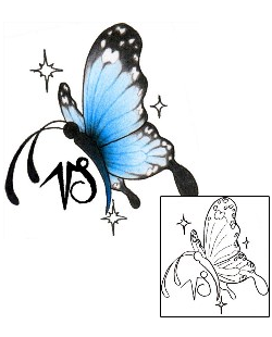 Capricorn Tattoo Insects tattoo | PVF-00825