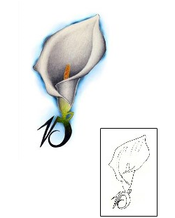 Calla Lily Tattoo Zodiac tattoo | PVF-00830