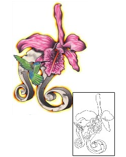 Hummingbird Tattoo Animal tattoo | PVF-00837
