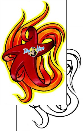 Celestial Tattoo astronomy-celestial-tattoos-squid-qdf-00040