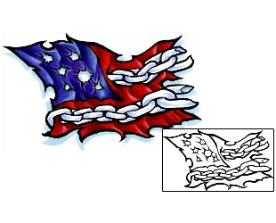 Patriotic Tattoo Patronage tattoo | QDF-00046